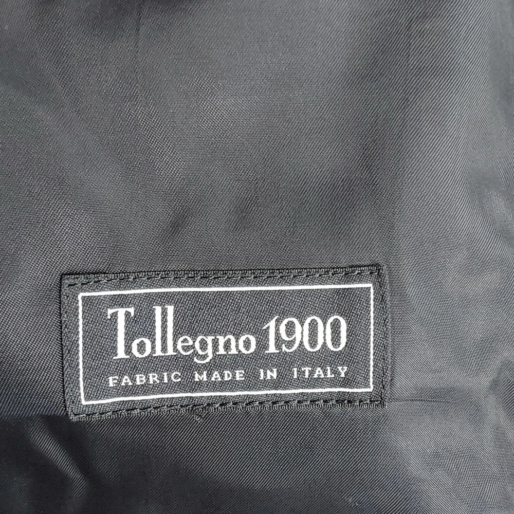 Tollegno 1900 J.Crew Crosby |Gray Charcoal Wool Suit Coat Neutral Luxury Sz.46r